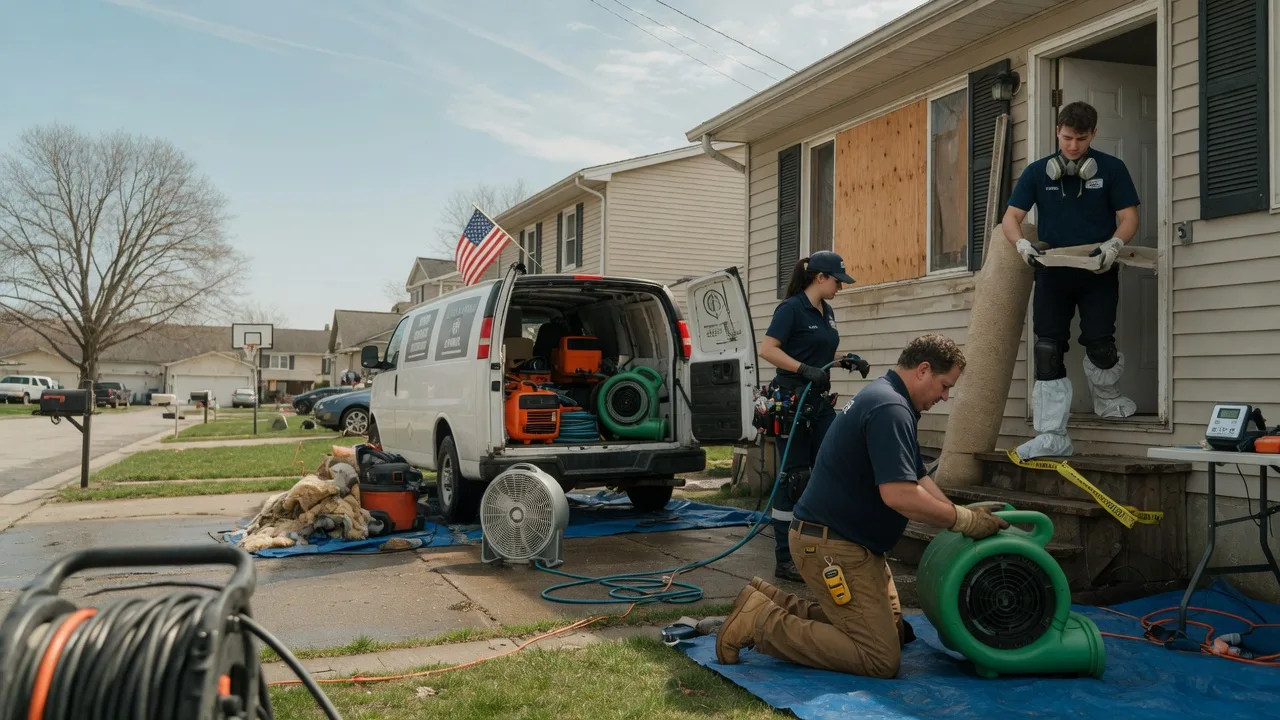 Water Damage Restoration in Arcadia, OK near me
